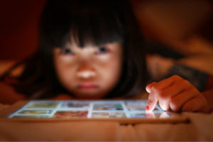 Ilustrasi perlindungan anak di ruang digital