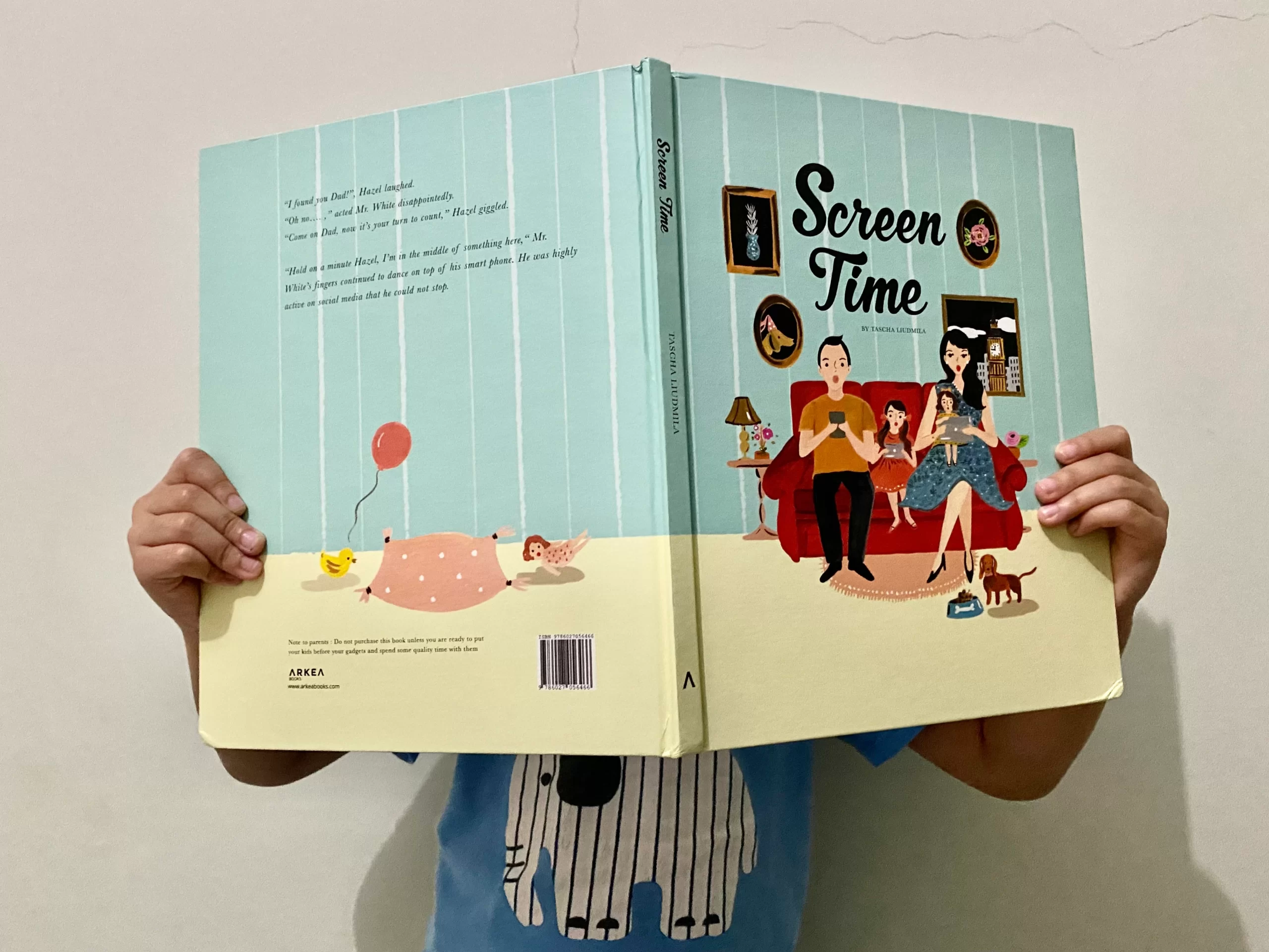 Cover buku Screen Time karya Tascha Liudmila
