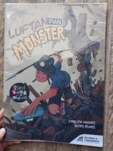 Rekomendasi Buku Anak: Cover buku Luftan dan Monster