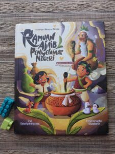 Rekomendasi Buku Anak: Cover Buku Ramuan Ajaib Penyelamat Negeri