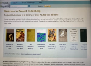 Perpustakaan digital Project Gutenberg