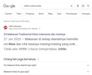 Trik Google Search