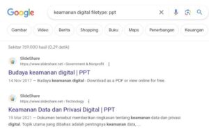 Trik googling