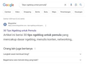 Trik Google Search
