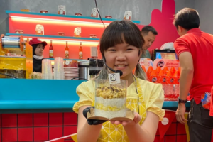 Sushi cake ala Crunchick dan little chef Ellyn.