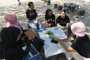 Gender Circle di Rural ICT Camp 2024 yang khusus mengangkat isu kesetararaan perempuan di bidang ICT/Dok.