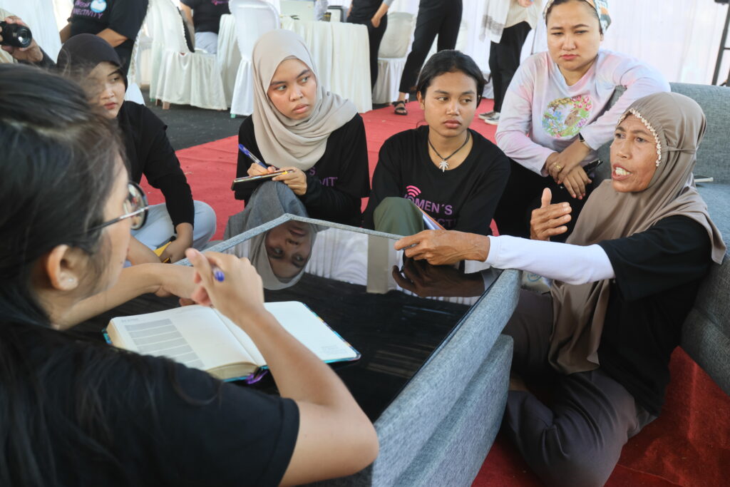 Gender Circle di Rural ICT Camp 2024 yang khusus mengangkat isu kesetararaan perempuan di bidang ICT/Dok.
