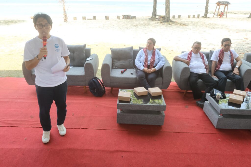 Public National Policy Dialog Kebijakan Nasional Publik pada Rural ICT Camp 2024 di Kecamatan Ciracap, Kabupaten Sukabumi, Jawa Barat, Senin, 7 Oktober 2024.