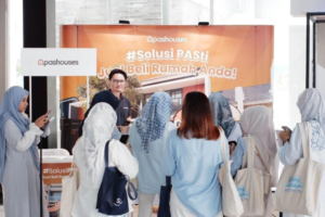 Antusiasme ibu-ibu mengunjungi booth race Pashouses dalam Moms Gathering Special Mother’s Day
