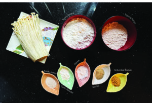 Bahan-bahan Crispy Mushroom