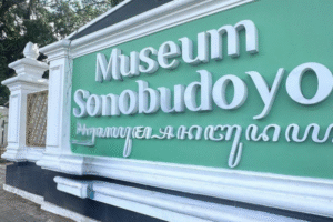 Liburan sekolah di Museum Sonobudoyo
