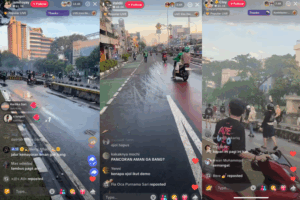 Netizen tetap melakukan siaran langsung lewat sosial media meski ada larangan live streaming dari kepolisian.