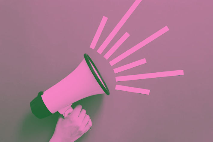 Ilustrasi hoaks demonstrasi