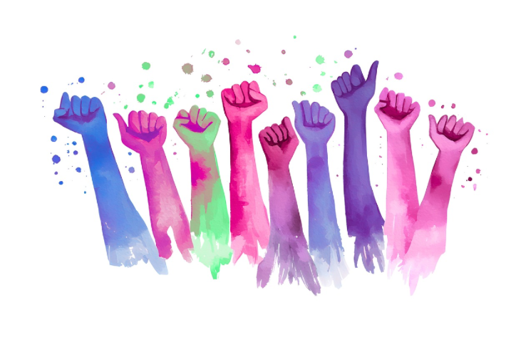 Ilustrasi aktivisme Gen Z