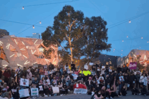 Aksi solidaritas melbourne