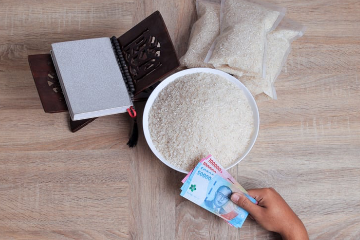 Ilustrasi zakat fitrah