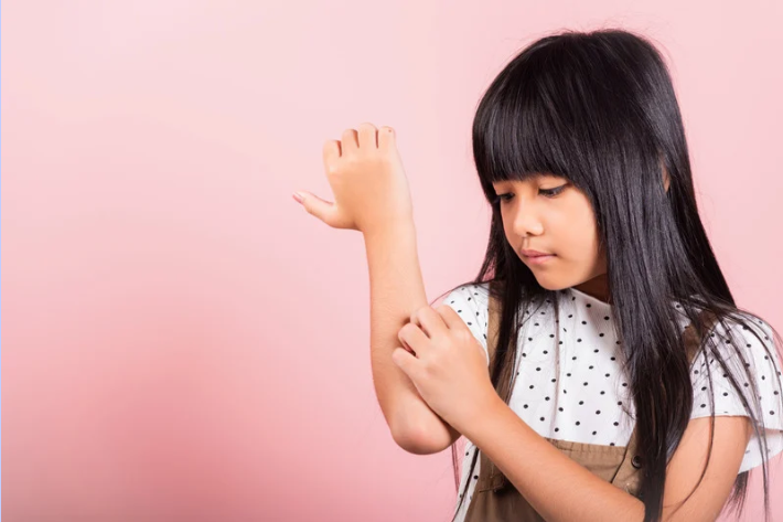 Ilustrasi skincare anak