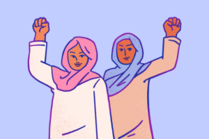 Ilustrasi perempuan dan politik