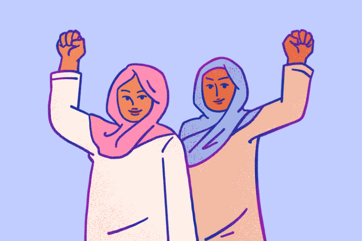 Ilustrasi perempuan dan politik
